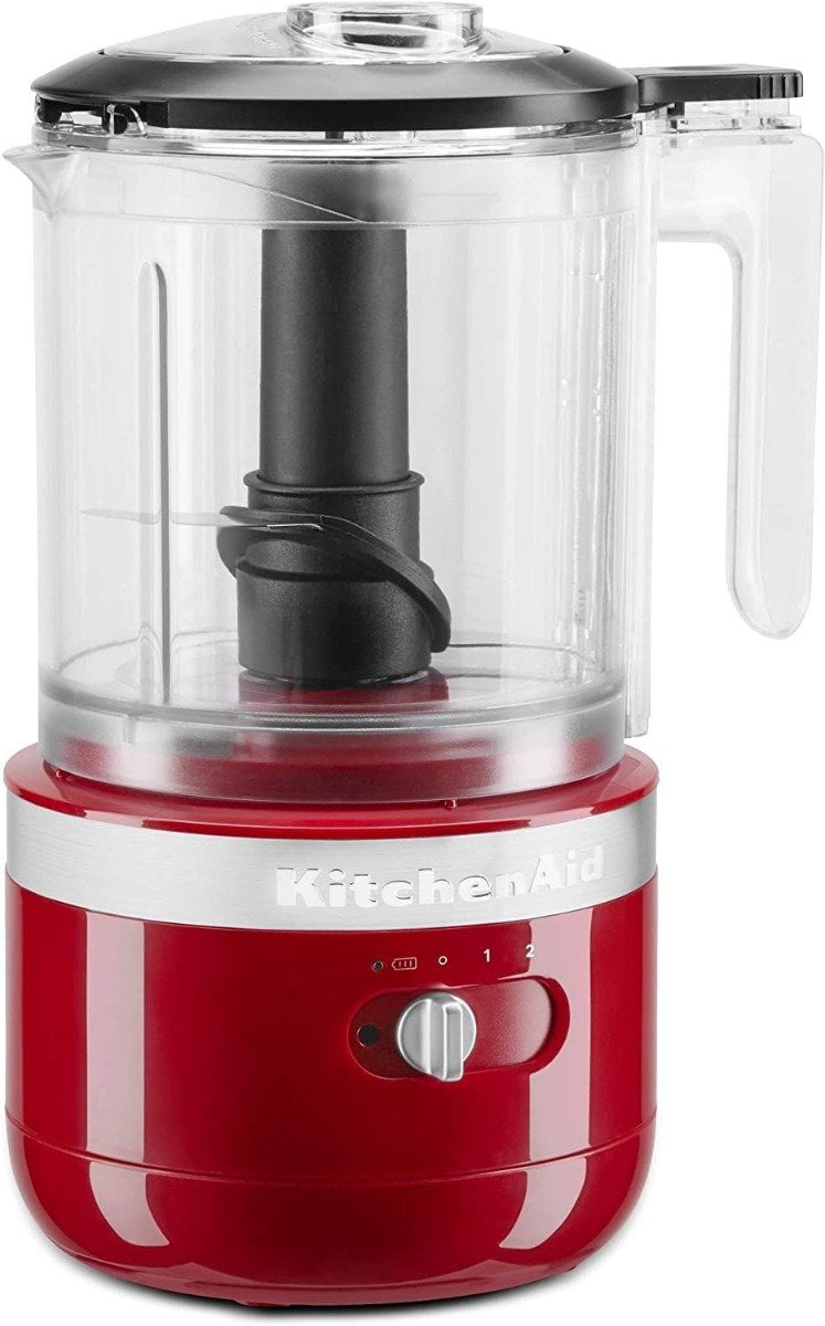 KitchenAid Empire Red Cordless Small Appliances Set | Hand Mixer, Hand Blender & Food Chopper - Image 2