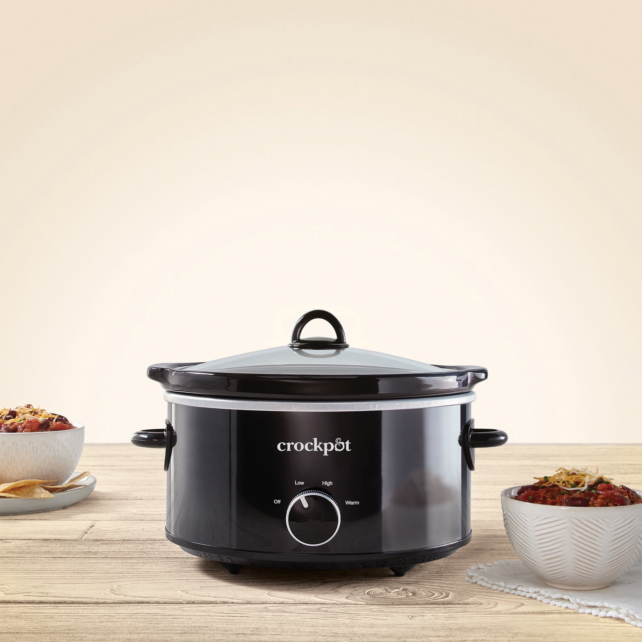 Crockpot™ 4-Quart Classic Slow Cooker, Black - Image 3