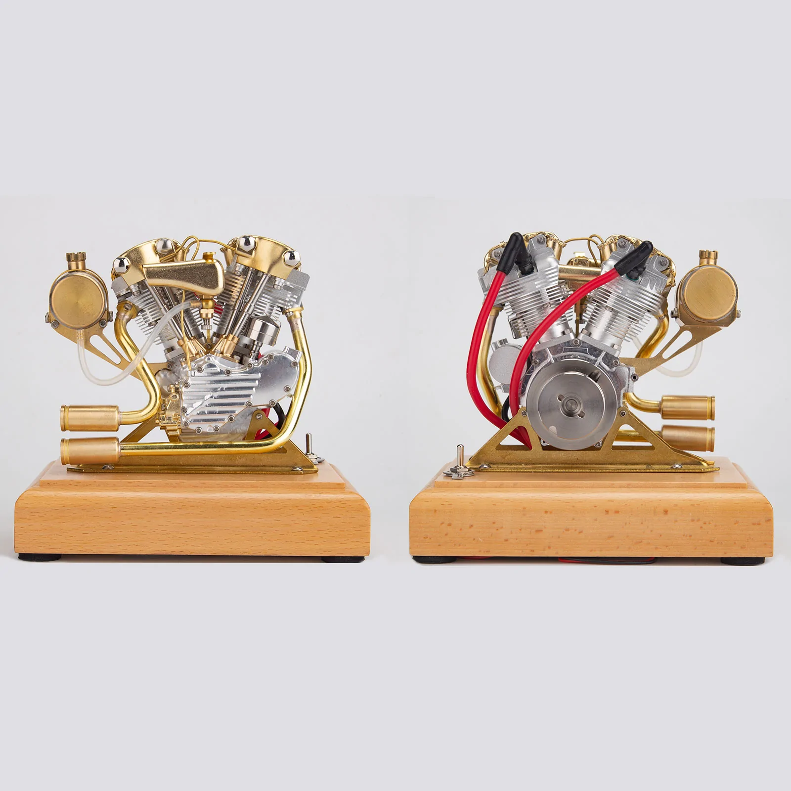 RETROL R29 4.2CC Miniature V-Twin Engine Motor OHV for Mini Chopper Bike Motorcycle - Image 3