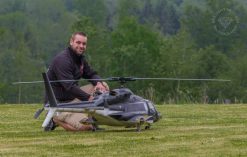 Alternative view of Exceed RC MadHawk 4-Channel RC Helicopter RTF Fixed Pitch – 100% Ready-to-Fly Fully Loaded w/ LCD Remote Control (Black AirWolf)