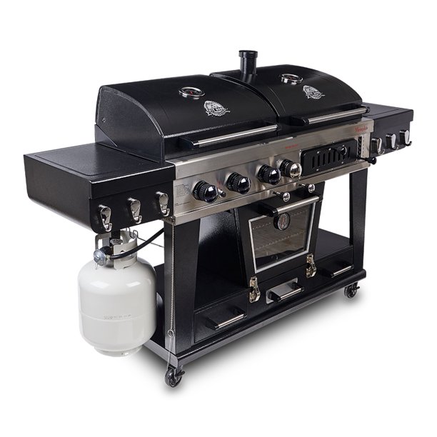 Pit Boss Memphis Ultimate 4-in-1 Gas & Charcoal Combo Grill with Smoker (Clearance Sale Last 120pcs) - Image 5