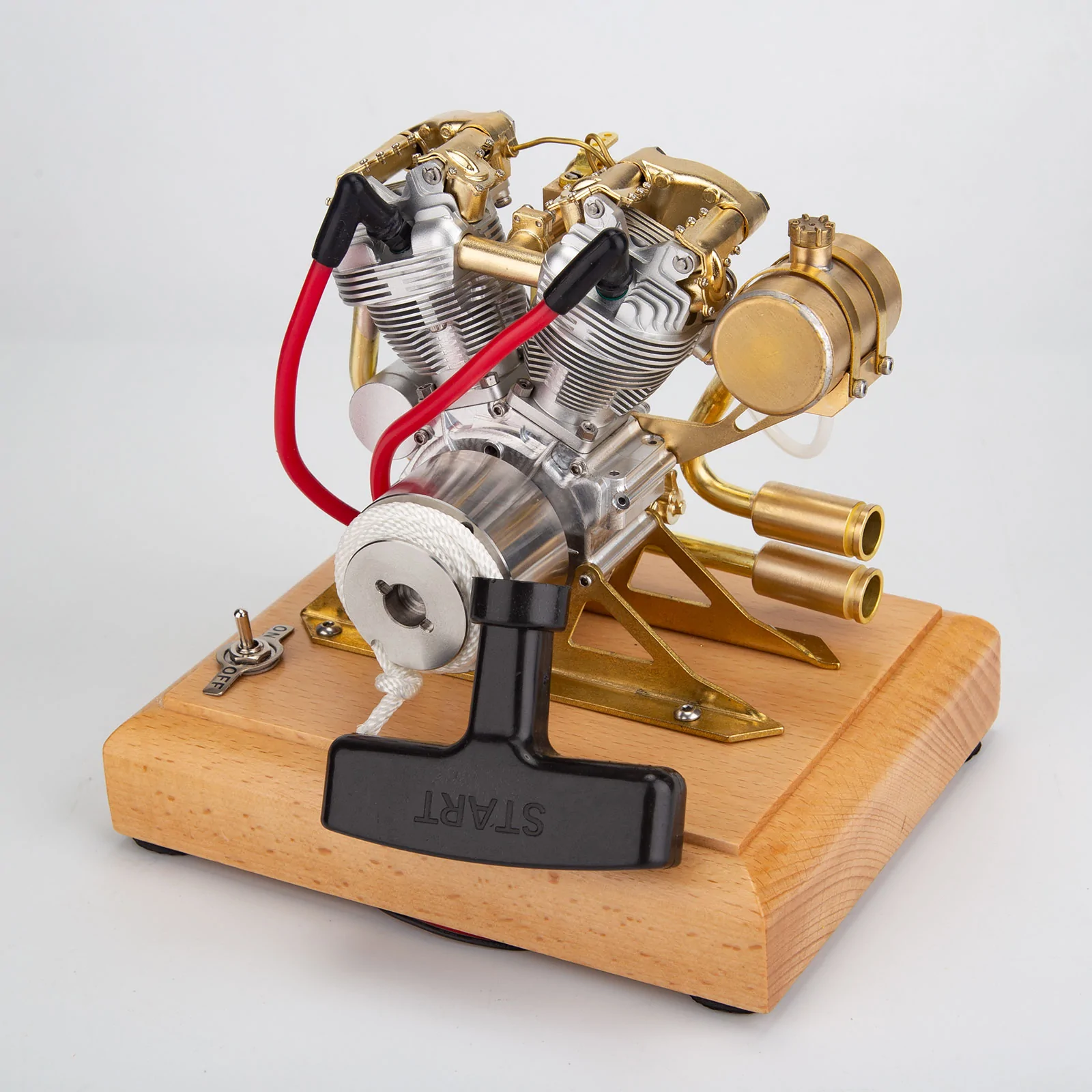 RETROL R29 4.2CC Miniature V-Twin Engine Motor OHV for Mini Chopper Bike Motorcycle - Image 6