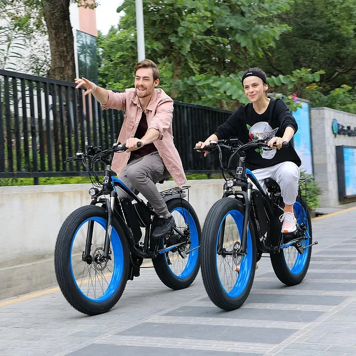 ✨Wide tire electric bike with 1000W 48V/17.5Ah removable battery 31MPH✨ - Image 6