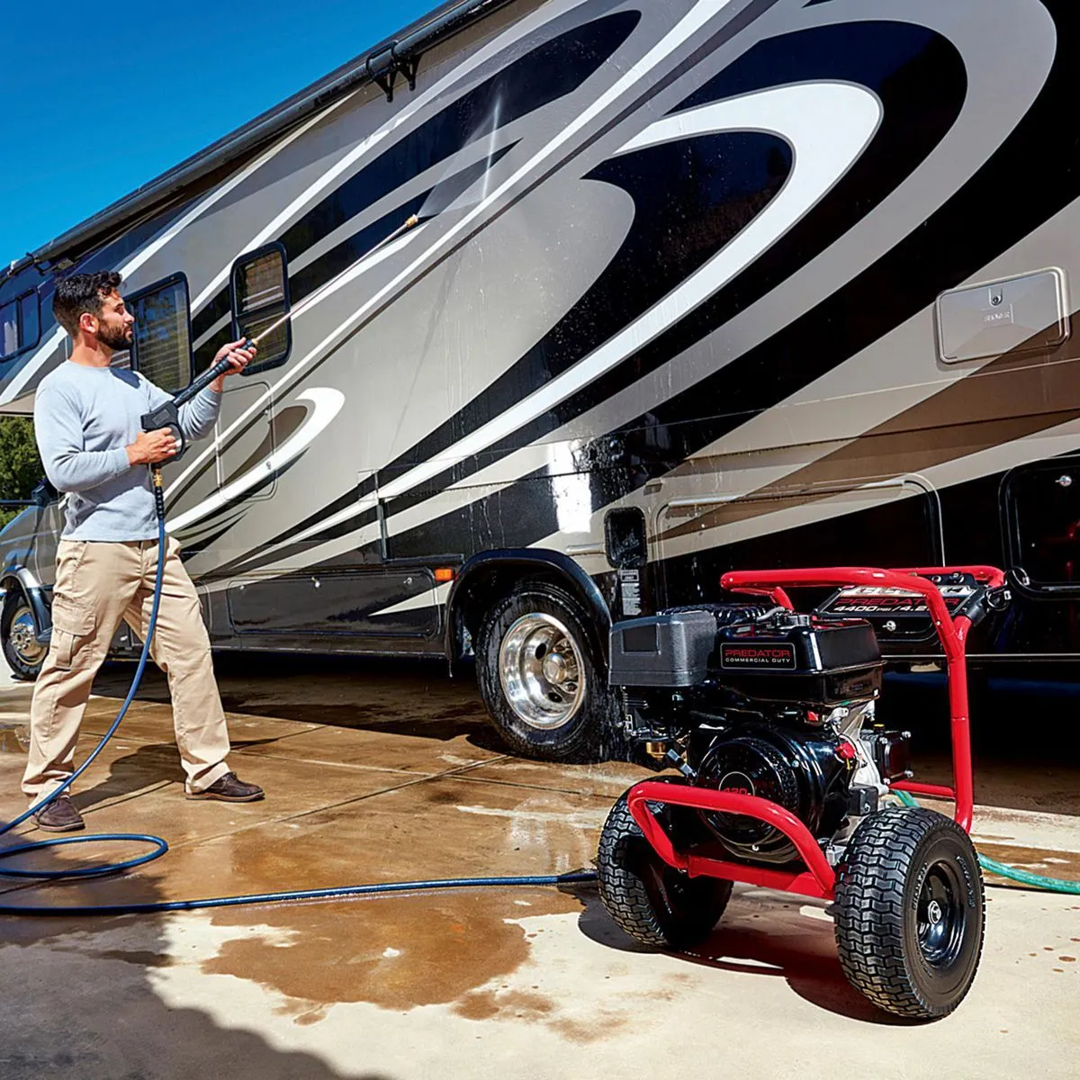 4400 PSI, 4.2 GPM, 13 HP (420cc) Commercial-Duty Pressure Washer, EPA - Image 8