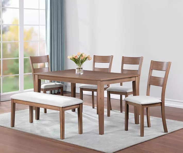 Marley Light Walnut Dining Table - Image 2