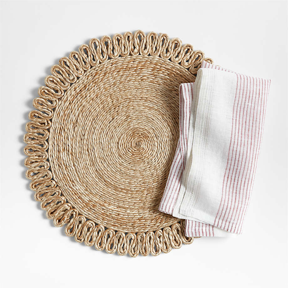 Round Woven Jute Placemat - Image 4
