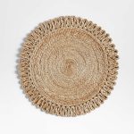Round Woven Jute Placemat
