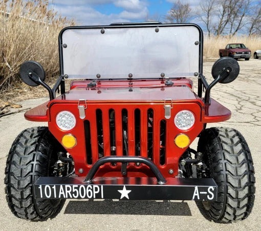 🔥Factory clearance sale-Mini Gas 125cc jeep Mini Truck ELITE Editionr - Image 10