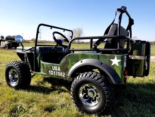 🔥Factory clearance sale-Mini Gas 125cc jeep Mini Truck ELITE Editionr - Image 4