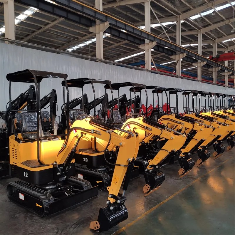 Factory Outlet excavator 0.8ton excavator machine / swamp clearance mini excavator with 0.025cbm bucket capacity - Image 5