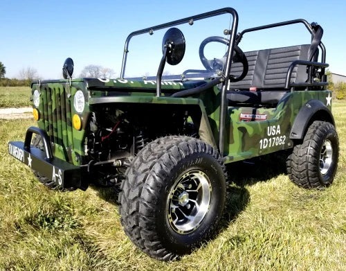 🔥Factory clearance sale-Mini Gas 125cc jeep Mini Truck ELITE Editionr - Image 16