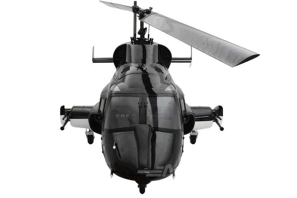 Exceed RC MadHawk 4-Channel RC Helicopter RTF Fixed Pitch – 100% Ready-to-Fly Fully Loaded w/ LCD Remote Control (Black AirWolf) - Image 8