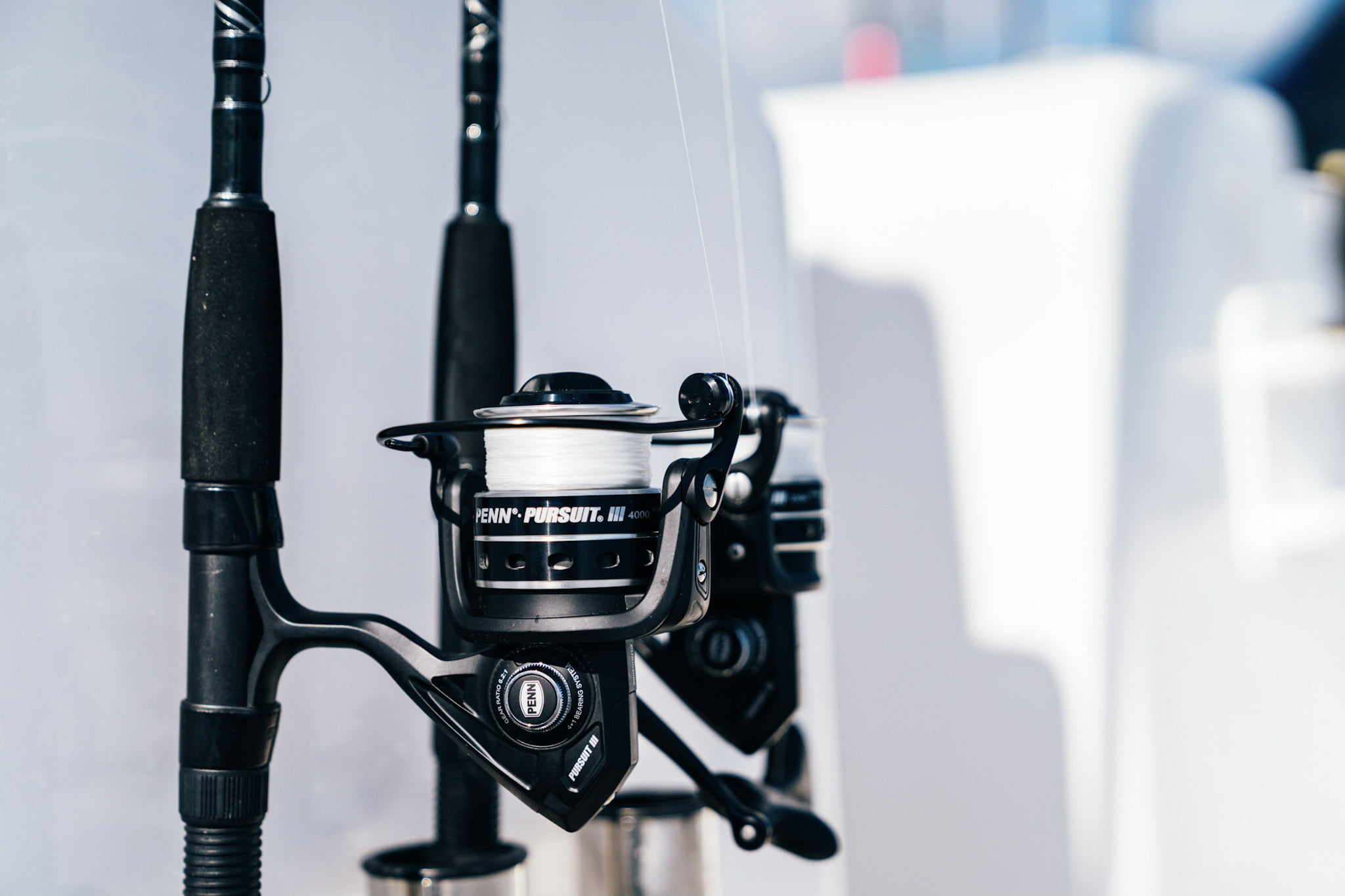 PENN 7' Pursuit III 1-Piece Fishing Rod and Reel (Size 4000) Spinning Combo - Image 3