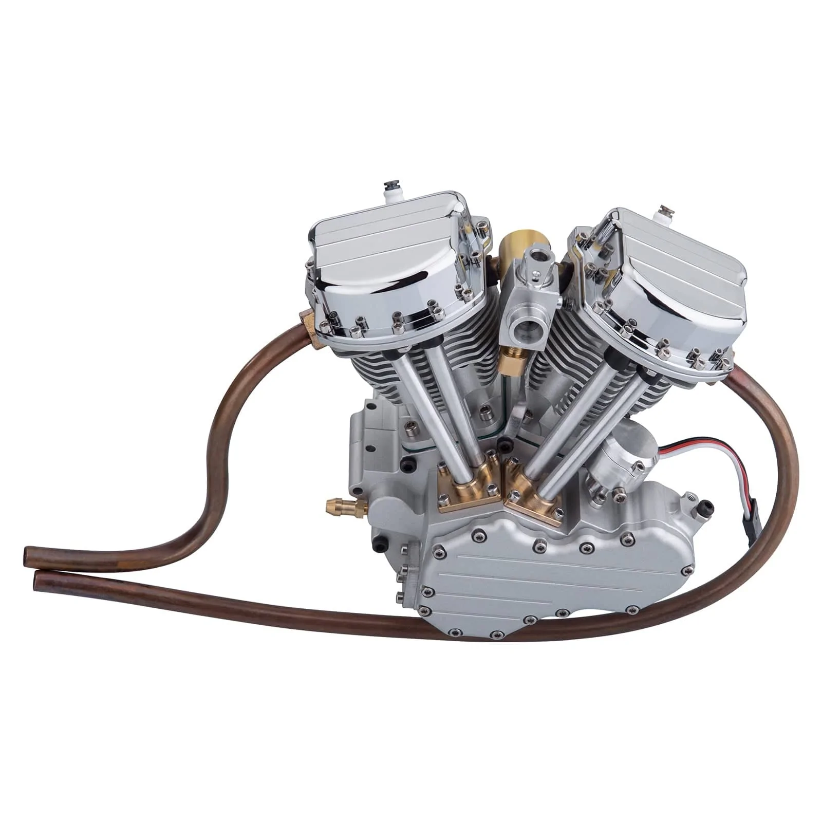 CISON FG-VT9 9cc V2 Two-Cylinder Four-Stroke Air-cooling Gasoline Motorcycle Engine with Base Air Filter Set - Image 12